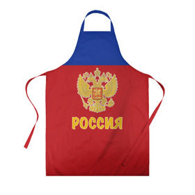 Фартук 3D с принтом Сборная России по Хоккею в городе Новоалтайск, 100% полиэстер | общий размер — 65 х 85 см, ширина нагрудника — 26 см, горловина — 53 см, длина завязок — 54 см, общий обхват в поясе — 173 см. Принт на завязках и на горловине наносится с двух сторон, на основной части фартука — только с внешней стороны | russia | красная машина | россия | хоккей