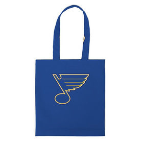 Сумка 3D повседневная с принтом Saint louis blues Tarasenko 91 в городе Новоалтайск, 100% полиэстер | Плотность: 200 г/м2; Размер: 34×35 см; Высота лямок: 30 см | saint louis blues | tarasenko | тарасенко