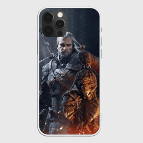 Чехол для iPhone 12 Pro Max с принтом Геральт из Ривии в городе Новоалтайск, Силикон |  | Тематика изображения на принте: gerald | wild hunt | witcher | ведьмак | геральд | дикая охота