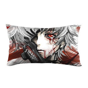 Подушка 3D антистресс с принтом Tokyo Ghoul в городе Новоалтайск, наволочка — 100% полиэстер, наполнитель — вспененный полистирол | состоит из подушки и наволочки на молнии | anime | ghoul | tokyo | tokyo ghoul | гуль