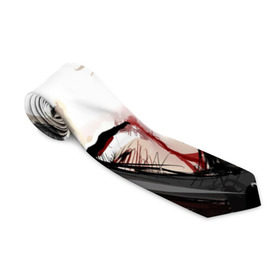 Галстук 3D с принтом Tokyo Ghoul в городе Новоалтайск, 100% полиэстер | Длина 148 см; Плотность 150-180 г/м2 | Тематика изображения на принте: anime | ghoul | tokyo | tokyo ghoul | гуль
