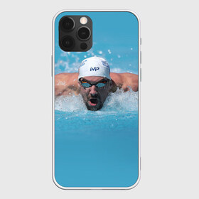 Чехол для iPhone 12 Pro Max с принтом Michael Phelps в городе Новоалтайск, Силикон |  | 