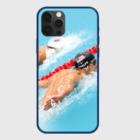 Чехол для iPhone 12 Pro Max с принтом Michael Phelps в городе Новоалтайск, Силикон |  | фелпс
