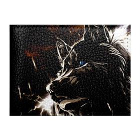 Обложка для студенческого билета с принтом Anime Wolf в городе Новоалтайск, натуральная кожа | Размер: 11*8 см; Печать на всей внешней стороне | wolf | аниме | волк