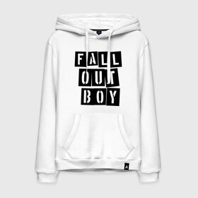 Мужская толстовка хлопок с принтом Fall out boy в городе Новоалтайск, френч-терри, мягкий теплый начес внутри (100% хлопок) | карман-кенгуру, эластичные манжеты и нижняя кромка, капюшон с подкладом и шнурком | fall out boy