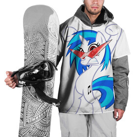 Накидка на куртку 3D с принтом DJ Pon-3 в городе Новоалтайск, 100% полиэстер |  | Тематика изображения на принте: круто | модно | музыка | пони