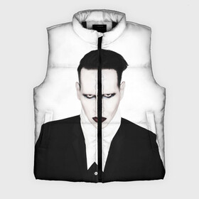Мужской жилет утепленный 3D с принтом Мэрилин Мэнсон в городе Новоалтайск,  |  | marilyn manson | мэрилин мэнсон