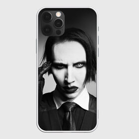 Чехол для iPhone 12 Pro Max с принтом Мэрилин Мэнсон в городе Новоалтайск, Силикон |  | Тематика изображения на принте: мэрилин мэнсон