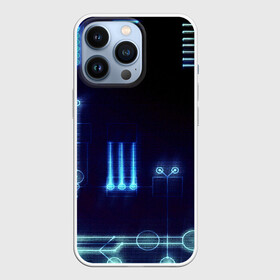 Чехол для iPhone 13 Pro с принтом Схема в городе Новоалтайск,  |  | текстура | темный