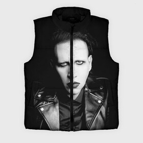 Мужской жилет утепленный 3D с принтом Мэрилин Мэнсон в городе Новоалтайск,  |  | marilyn manson | мэрилин мэнсон