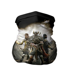 Бандана-труба 3D с принтом The Elder Scrolls в городе Новоалтайск, 100% полиэстер, ткань с особыми свойствами — Activecool | плотность 150‒180 г/м2; хорошо тянется, но сохраняет форму | elder | scrolls | tes | древние | свитки