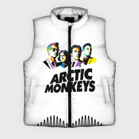 Мужской жилет утепленный 3D с принтом Arctic Monkeys 2 в городе Новоалтайск,  |  | am | arctic | arctic monkeys | monkeys | rock | алекс тёрнер | амы | арктические мартышки | джейми кук | мартышки | мэтт хелдерс. ам | ник омэлли | ник о’мэлли | рок