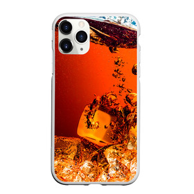 Чехол для iPhone 11 Pro Max матовый с принтом Кола 1 в городе Новоалтайск, Силикон |  | Тематика изображения на принте: cocacola | cola | pepsi | кола | лёд | напиток | пепси | пузыри