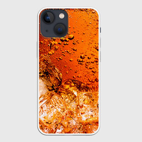 Чехол для iPhone 13 mini с принтом Кола 3 в городе Новоалтайск,  |  | Тематика изображения на принте: cocacola | cola | pepsi | кола | лёд | напиток | пепси | пузыри