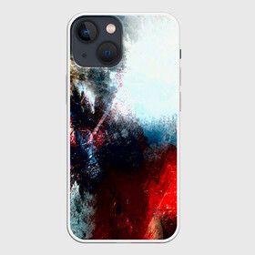 Чехол для iPhone 13 mini с принтом Expressive в городе Новоалтайск,  |  | rainbow | краска | прикольные | радуга | текстуры | штрихи