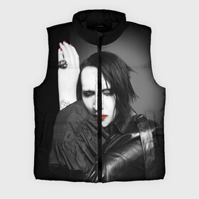 Мужской жилет утепленный 3D с принтом Мэрилин Мэнсон в городе Новоалтайск,  |  | marilyn manson | мэрилин мэнсон