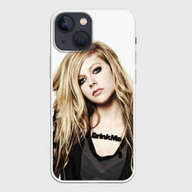 Чехол для iPhone 13 mini с принтом Аврил Лавин в городе Новоалтайск,  |  | avril lavigne | аврил лавин | автор исполнитель | дизайнер и актриса | канадская | певица
