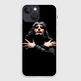 Чехол для iPhone 13 mini с принтом Фредди Меркьюри в городе Новоалтайск,  |  | freddie mercury | queen. | автор песен | британский | вокалист | певец | рок группа | фредди меркьюри