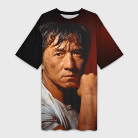 Платье-футболка 3D с принтом Джеки Чан в городе Новоалтайск,  |  | jackie chan | актёр | американский | боевых сцен | гонконгский | джеки чан | каскадёр | кинорежиссёр | китайский | мастер боевых искусств | певец | постановщик трюков | продюсер | сценарист | филантроп