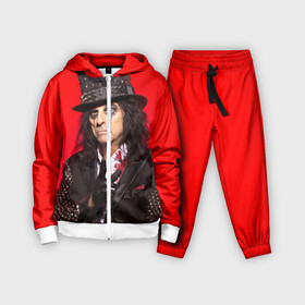 Детский костюм 3D с принтом Элис Купер в городе Новоалтайск,  |  | alice cooper | vincent damon furnier | автор песен | американский | винсент дэймон фурнье | рок певец | фёрниэр | шок рокер | элис купер
