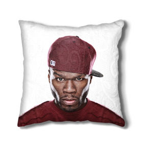 Подушка 3D с принтом 50 cent в городе Новоалтайск, наволочка – 100% полиэстер, наполнитель – холлофайбер (легкий наполнитель, не вызывает аллергию). | состоит из подушки и наволочки. Наволочка на молнии, легко снимается для стирки | 50 cent | curtis jackson | актёр | американский | боксёрский промоутер | кёртис джексон | писатель | продюсер | рэпер