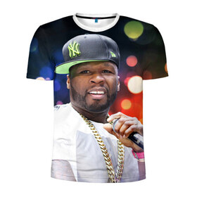 Мужская футболка 3D спортивная с принтом 50 cent в городе Новоалтайск, 100% полиэстер с улучшенными характеристиками | приталенный силуэт, круглая горловина, широкие плечи, сужается к линии бедра | 50 cent | curtis jackson | актёр | американский | боксёрский промоутер | кёртис джексон | писатель | продюсер | рэпер