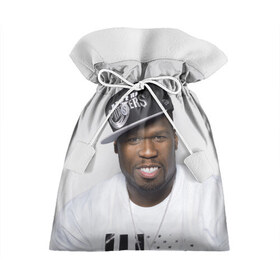 Подарочный 3D мешок с принтом 50 cent в городе Новоалтайск, 100% полиэстер | Размер: 29*39 см | 50 cent | curtis jackson | актёр | американский | боксёрский промоутер | кёртис джексон | писатель | продюсер | рэпер