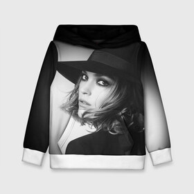 Детская толстовка 3D с принтом Arizona Muse в городе Новоалтайск, 100% полиэстер | двухслойный капюшон со шнурком для регулировки, мягкие манжеты на рукавах и по низу толстовки, спереди карман-кенгуру с мягким внутренним слоем | Тематика изображения на принте: 