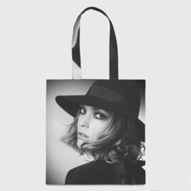 Сумка 3D повседневная с принтом Arizona Muse в городе Новоалтайск, 100% полиэстер | Плотность: 200 г/м2; Размер: 34×35 см; Высота лямок: 30 см | Тематика изображения на принте: 