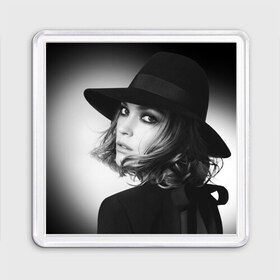 Магнит 55*55 с принтом Arizona Muse в городе Новоалтайск, Пластик | Размер: 65*65 мм; Размер печати: 55*55 мм | Тематика изображения на принте: 