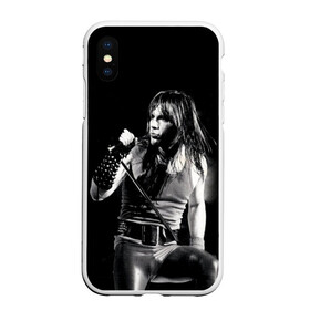 Чехол для iPhone XS Max матовый с принтом Sing в городе Новоалтайск, Силикон | Область печати: задняя сторона чехла, без боковых панелей | iron maiden | rock | рок | череп