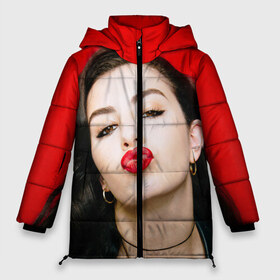 Женская зимняя куртка 3D с принтом Charli XCX в городе Новоалтайск, верх — 100% полиэстер; подкладка — 100% полиэстер; утеплитель — 100% полиэстер | длина ниже бедра, силуэт Оверсайз. Есть воротник-стойка, отстегивающийся капюшон и ветрозащитная планка. 

Боковые карманы с листочкой на кнопках и внутренний карман на молнии | charli xcx | charlotte emma aitchison | автор песен | британская | певица | шарлотта эмма эйтчисон