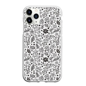 Чехол для iPhone 11 Pro матовый Цветочки-травушки: в городе Новоалтайск, Силикон | | листья | природа | ромашки | цветы