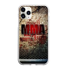 Чехол для iPhone 11 Pro матовый с принтом MMA в городе Новоалтайск, Силикон |  | judo | mma | ufc | борьба | единоборства