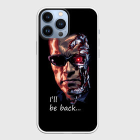 Чехол для iPhone 13 Pro Max с принтом Терминатор в городе Новоалтайск,  |  | арнольд шварценеггер | терминатор | я вернусь
