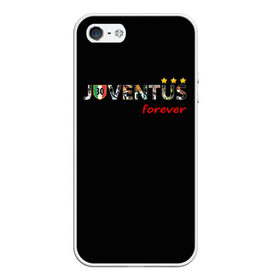 Чехол для iPhone 5/5S матовый с принтом JUVENTUS в городе Новоалтайск, Силикон | Область печати: задняя сторона чехла, без боковых панелей | juventus | италия | футбол | ювентус