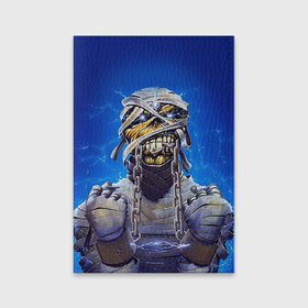 Обложка для паспорта матовая кожа с принтом Iron maiden 7 в городе Новоалтайск, натуральная матовая кожа | размер 19,3 х 13,7 см; прозрачные пластиковые крепления | айран мейден | айран мэйден | айрон мейден | айрон мэйден | айрон мэйдэн | байк