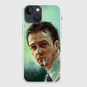 Чехол для iPhone 13 mini с принтом Нортон в городе Новоалтайск,  |  | fight club | бойцовский клуб | бредд питт | нортон | питт