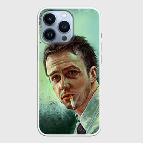 Чехол для iPhone 13 Pro с принтом Нортон в городе Новоалтайск,  |  | fight club | бойцовский клуб | бредд питт | нортон | питт