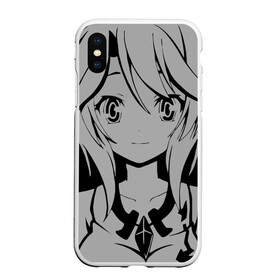 Чехол для iPhone XS Max матовый с принтом No Game No Life в городе Новоалтайск, Силикон | Область печати: задняя сторона чехла, без боковых панелей | нет игры нет жизни