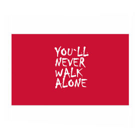 Бумага для упаковки 3D с принтом YOU`LL NEVER WALK ALONE в городе Новоалтайск, пластик и полированная сталь | круглая форма, металлическое крепление в виде кольца | апл | ливерпуль | футбол