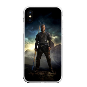 Чехол для iPhone XS Max матовый с принтом Рагнар в городе Новоалтайск, Силикон | Область печати: задняя сторона чехла, без боковых панелей | vikings | викинги