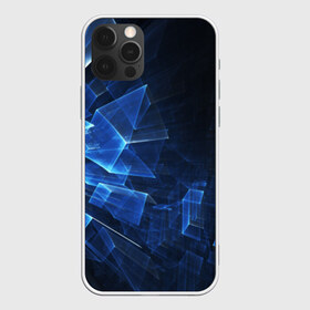 Чехол для iPhone 12 Pro Max с принтом Светящиеся фигуры в городе Новоалтайск, Силикон |  | Тематика изображения на принте: темный | черный