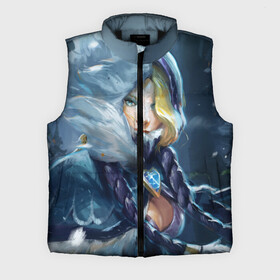 Мужской жилет утепленный 3D с принтом Crystal Maiden в городе Новоалтайск,  |  | crystal | dota | dota 2 | maiden | дота | дотан | кристал | кристалка | мейден | раки