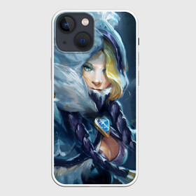 Чехол для iPhone 13 mini с принтом Crystal Maiden в городе Новоалтайск,  |  | crystal | dota | dota 2 | maiden | дота | дотан | кристал | кристалка | мейден | раки