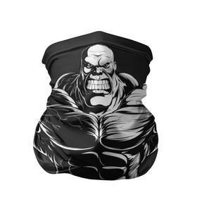 Бандана-труба 3D с принтом bodybuilder в городе Новоалтайск, 100% полиэстер, ткань с особыми свойствами — Activecool | плотность 150‒180 г/м2; хорошо тянется, но сохраняет форму | 
