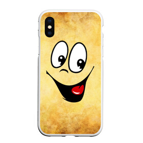 Чехол для iPhone XS Max матовый с принтом Заразительная улыбка в городе Новоалтайск, Силикон | Область печати: задняя сторона чехла, без боковых панелей | веселье | заразительная улыбка | мордочка | позитив | прикол | рожица | смайл | смех | улыбка | умора | хорошее настроение | юмор