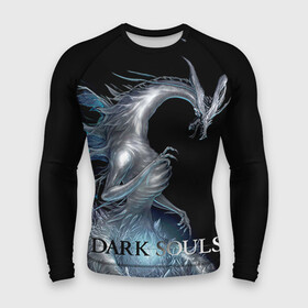 Мужской рашгард 3D с принтом Dark Souls 2 в городе Новоалтайск,  |  | dark souls | praise the sun | you died | дарк соулс | темные души