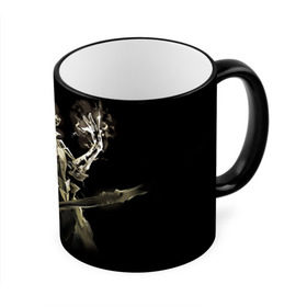 Кружка 3D с принтом Dark Souls 12 в городе Новоалтайск, керамика | ёмкость 330 мл | dark souls | praise the sun | you died | дарк соулс