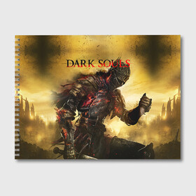 Альбом для рисования с принтом Dark Souls 14 в городе Новоалтайск, 100% бумага
 | матовая бумага, плотность 200 мг. | dark souls